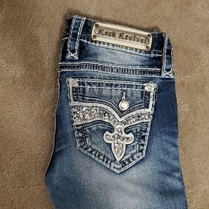 Womens Rock Revival jeans Size 25x30
